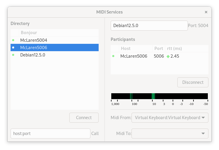 rtpmidi for Debian 13 Universal